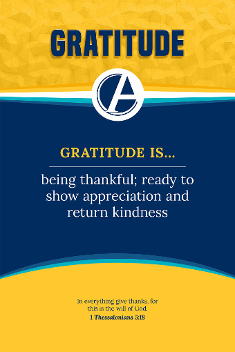 Gratitude - Aldersgate Christian Academy